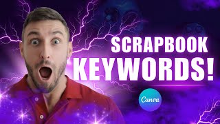 Unlock Canva Keywords for Scrapbook & Collage Design | Hidden Elements!