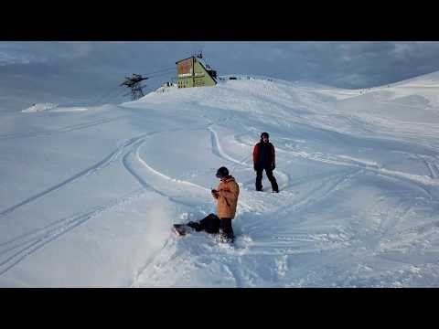 Snowboard Drone Boomerang,