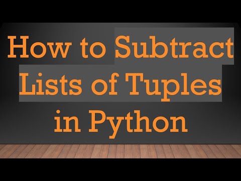 How to Subtract