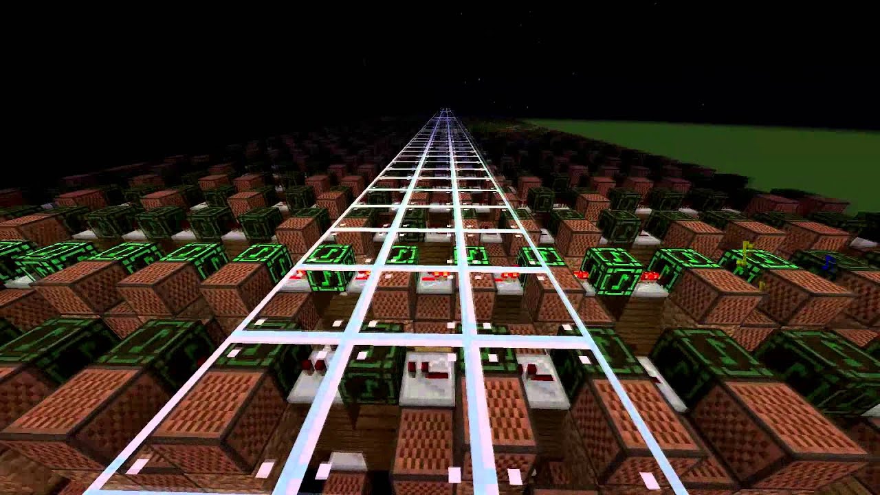 Maroon Block R Maps - Maroon 5 -- in Minecraft Note Blocks - YouTube