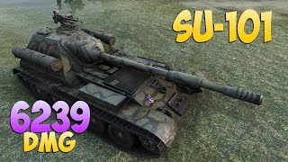 Su-101 - 8 Frags 6.2K Damage - Honours - World Of Tanks