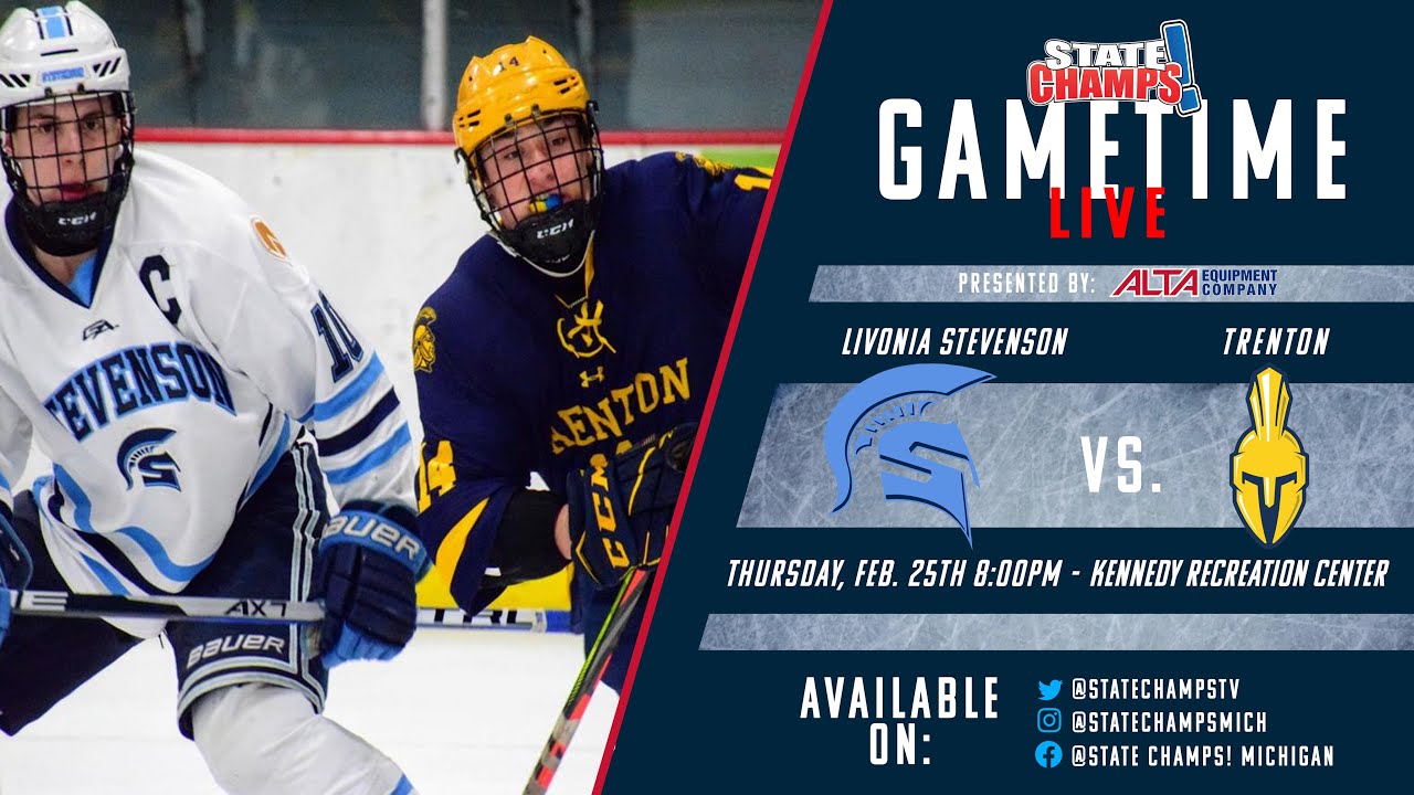 Trenton vs Livonia Stevenson Hockey Live Stream 2-25-21