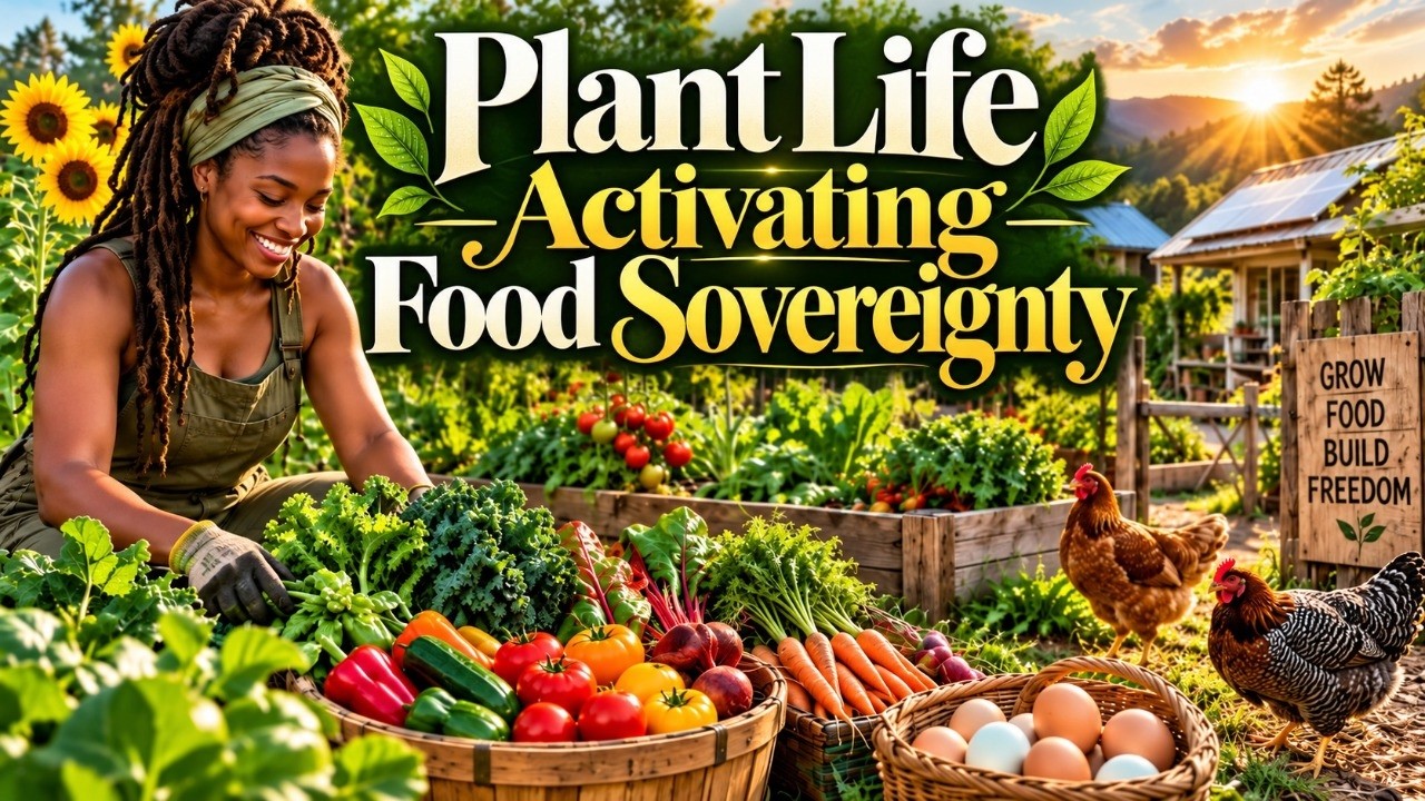 Plant Life Activating Food Sovereignty ft. Sekhmet Maat