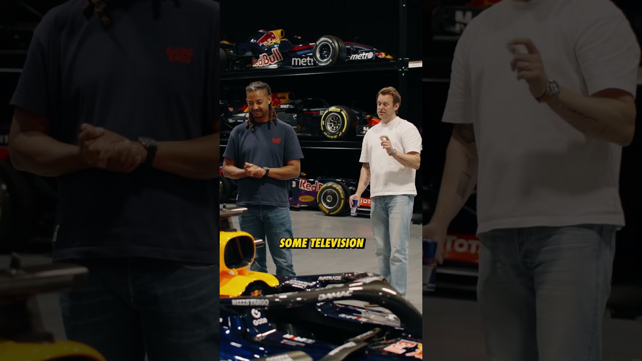 There’s more to the gloss than meets the eye 🔍💙 #F1 #RedBullRacing