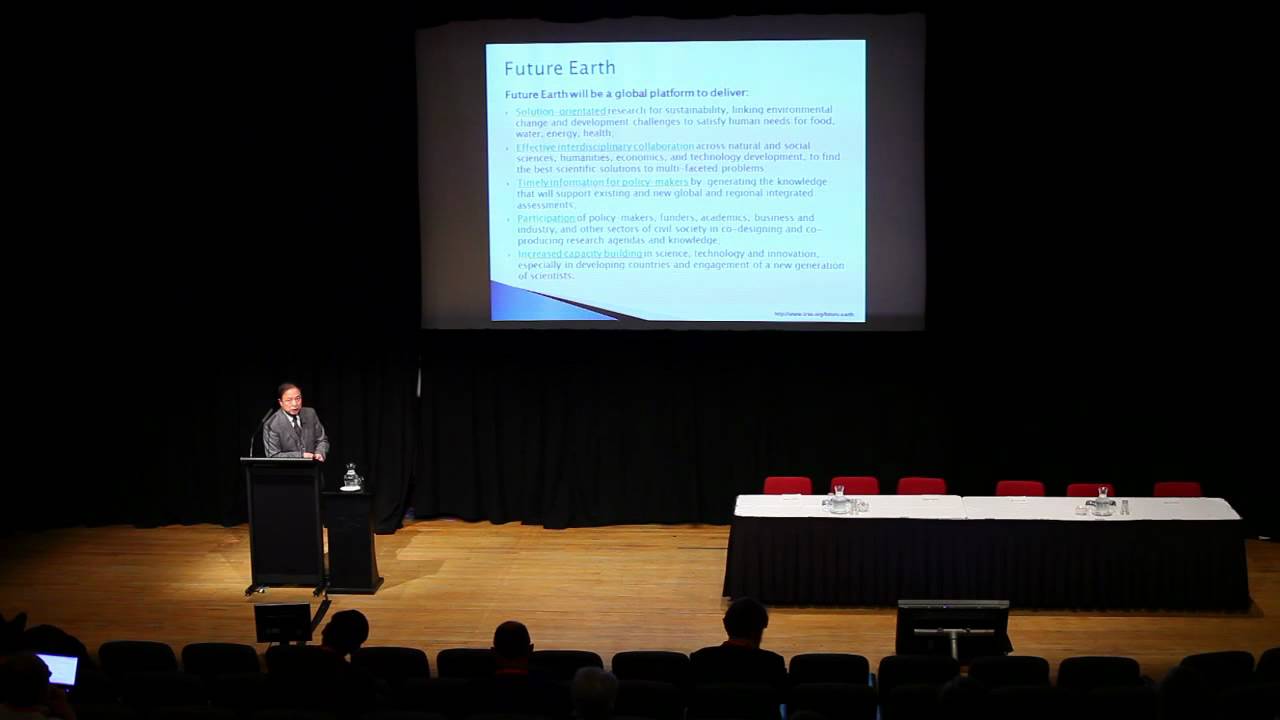 Professor Guo Huadong Keynote - Digital Earth Summit 2012