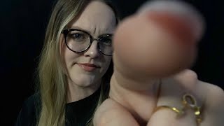 ASMR - There's Something in Your Eye.. - mouth sounds, up-close camera attention, semi-intelligible