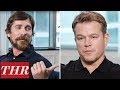 'Ford v Ferrari': Wimpy Fights, Brotherly Love & Fast Cars with Christian Bale & Matt Damon | TIFF