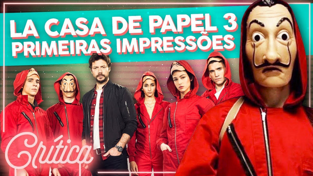 ASSISTI La Casa de Papel PARTE 3! 😱 Primeiras Impressões 3ª Temporada