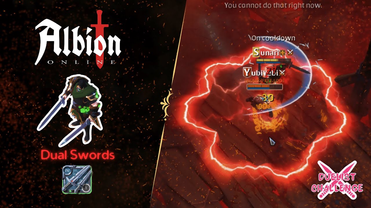 Duelist Challenge S1E1: Dual Swords l Albion Online l Corrupted Dungeon PVP