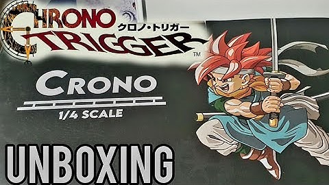 Chrono Trigger Black Swan Crono 1/4 Scale Statue Unboxing