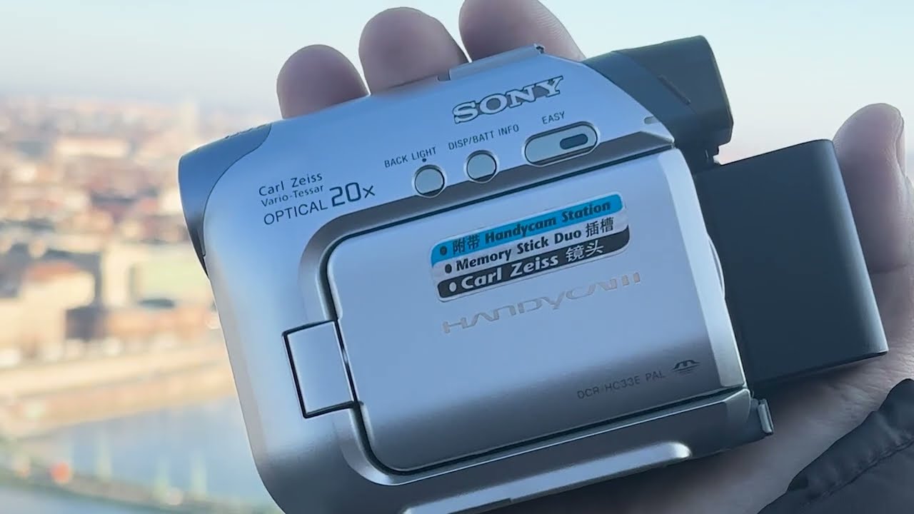 Sony Handycam MiniDV in 2026?   Zoom Teszt - Budapest 2026 | Igazi Retro Életérzés VHS style.
