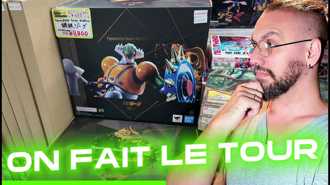 Je CHERCHE la FIGURINE de GOLDO pour mon POTE ! - VLOG JAPON AKIHABARA Tokyo