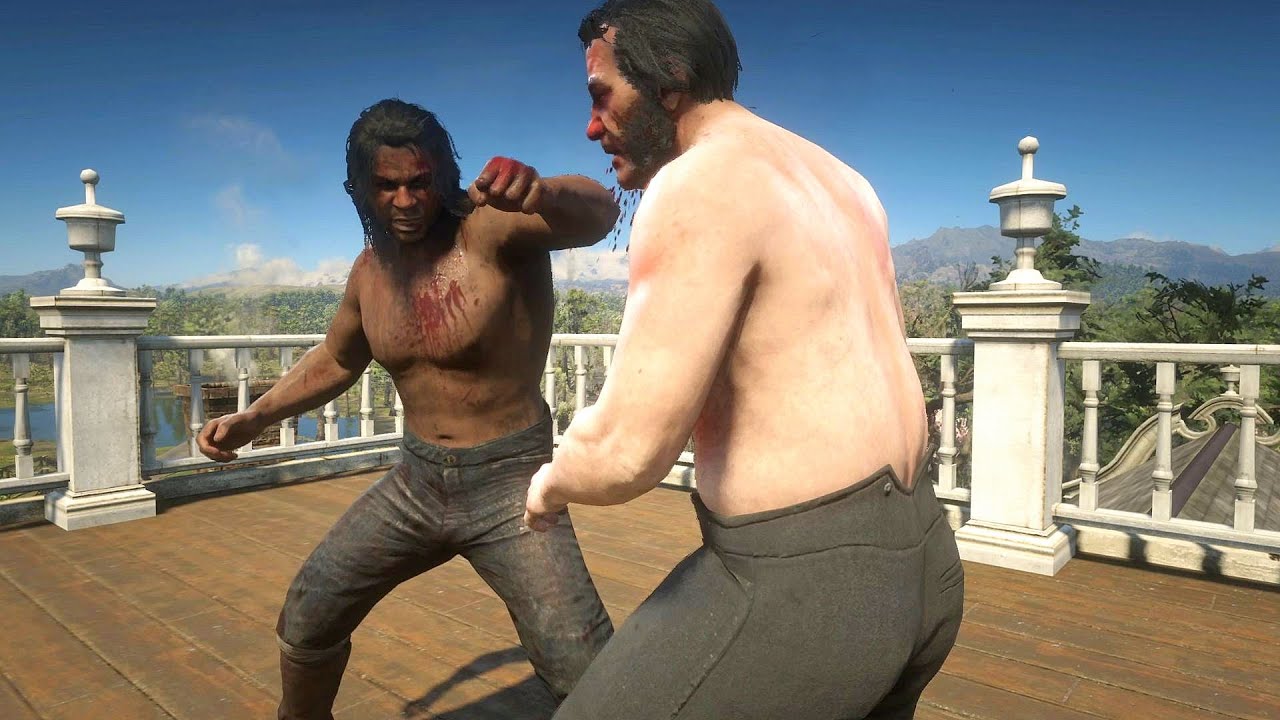 Heavyweight NPC Fights #3 - RED DEAD REDEMPTION 2 NPC Wars - YouTube