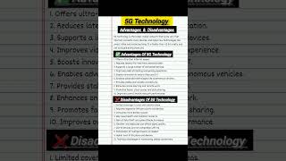 🔥5G Technology 📶 | Advantages ✅ and Disadvantages ❌ Of 5G Technology..🚀