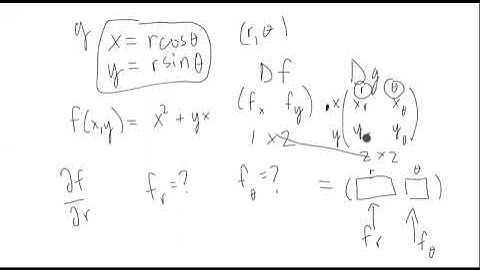Chain Rule Example with Coordinate Conversion