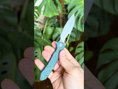 Ferrum Forge Dao WE Knife Co S35VN Drop Massdrop Titanium Framelock Folder  Custom Ano Beadblast