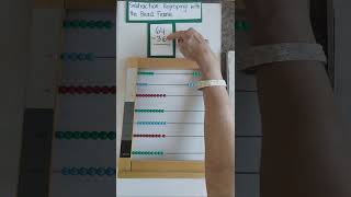 Subtraction: Regrouping with the Bead Frame