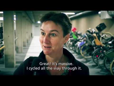 The largest bicycle storage facility in the world opened in Utrecht (NL)