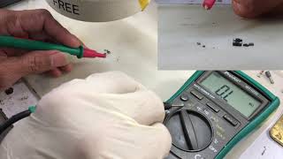 How to test Capacitor (Tagalog)