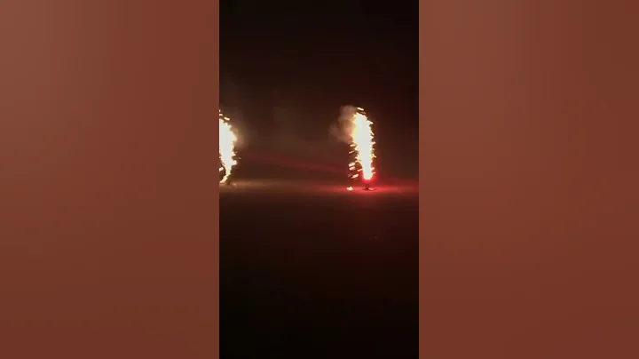 Fireworks at Moms. Birthday