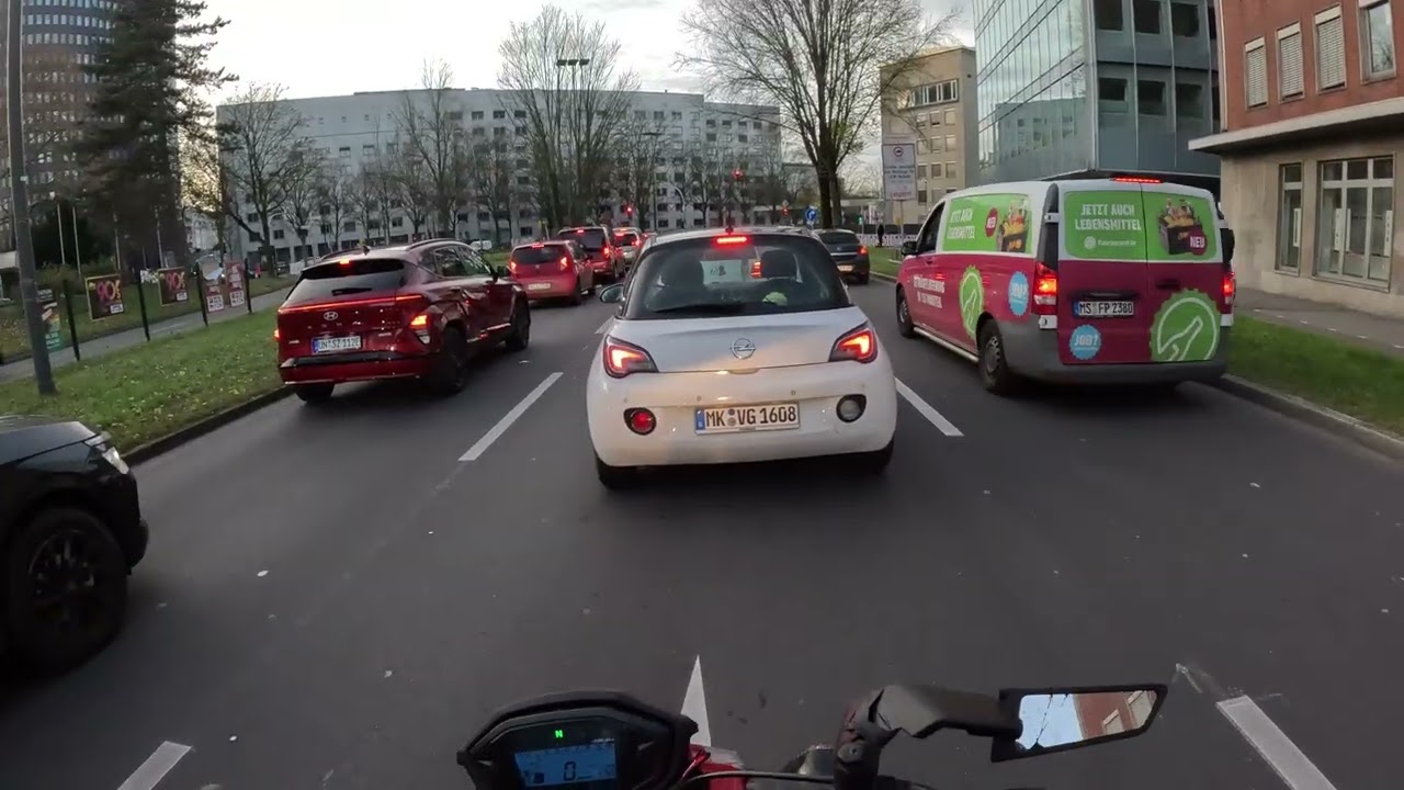 Die entspannte Fahrt wurde fast zu einer knappe Kiste 