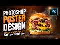 Fast Food Poster Design in Photoshop