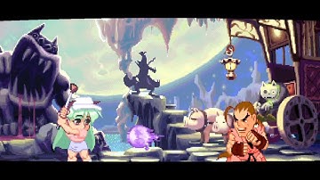 Super Gem Fighter Mini Mix - the end (animations)