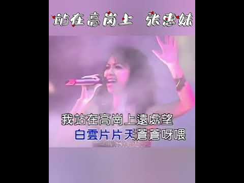 站在高岗上~张惠妹💖