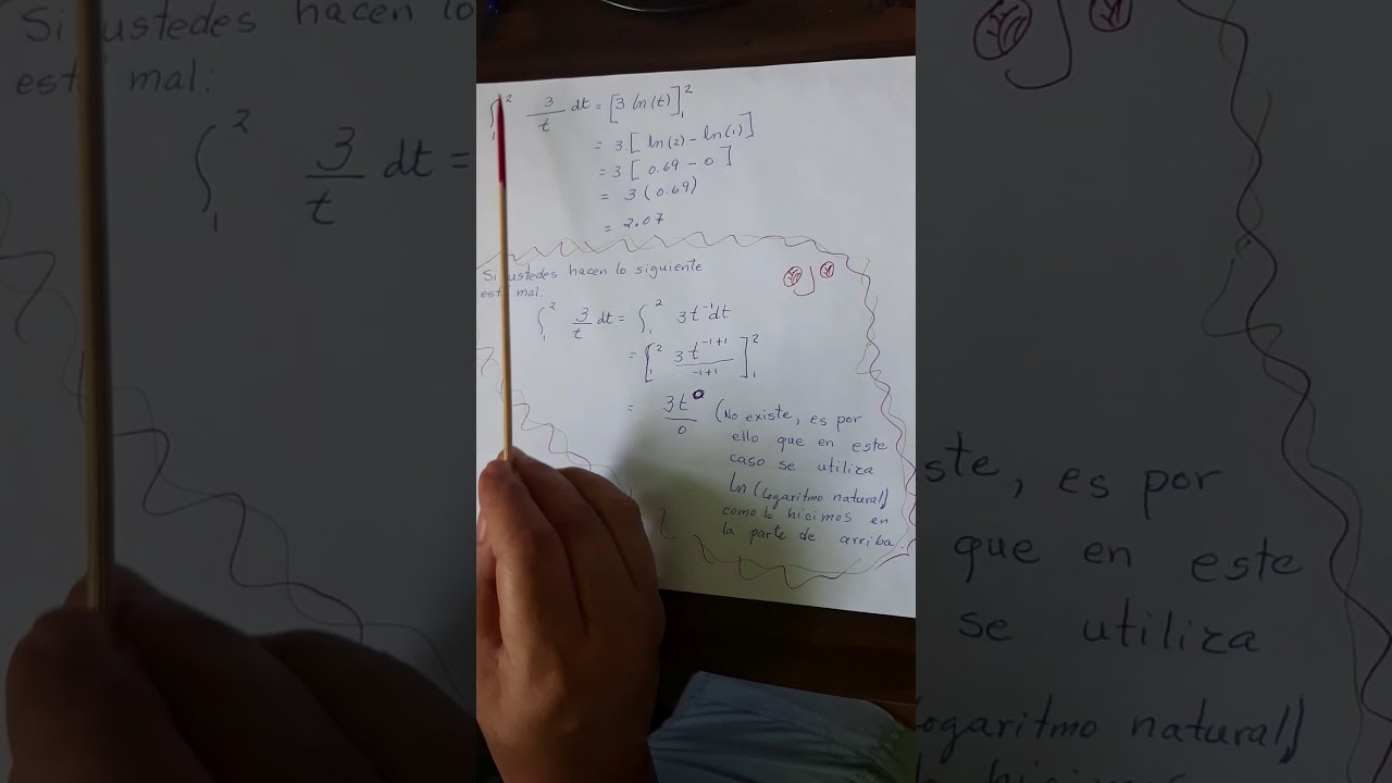 como se realizan las integrales definidas