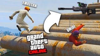 PARKURU İLK YAPAN SİLAHI ALIR 2 ! - GTA 5 Online (FurkanYamanHD,Sesegel,Umidi)