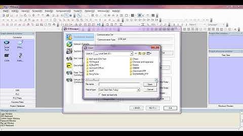 Kinco MT4210T HMI Downloading Method