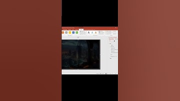 How we adjust the image transparency in powerpoint