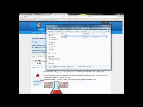 [Bukkit Plugin Installation] Minecraft Essentials [1.2.3]