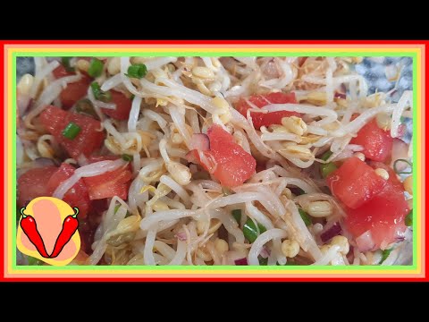 Vídeo: Salada Picante De Broto De Feijão