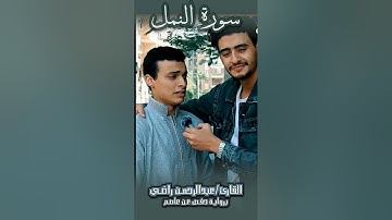 ما تيسر من سورة النمل  للقارئ عبدالرحمن راضي 2024