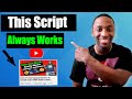 How To Script A YouTube Video (The Script That BOOSTS Retention Guaranteed)