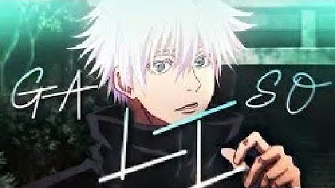 Satoru Gojo - Fast Graph Edit - Alight Motion Free Preset