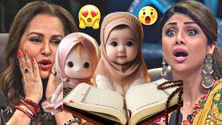 Cute little baby Recite Surah Al Mulak Quran😍 Amazing🫡