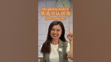 How to introduce yourself in Chinese?