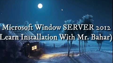 How to install Windows SERVER 2012 R2 in Urdu