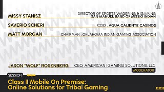 Class II Mobile On Premise: Online Solutions for Tribal Gaming