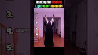 The Coldest Light Saber Moments! #lightsaber