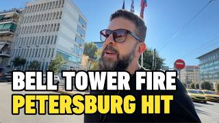 Limoges Tower Burns; Petersburg Drone Attack; Drones Fly Over Baltics?