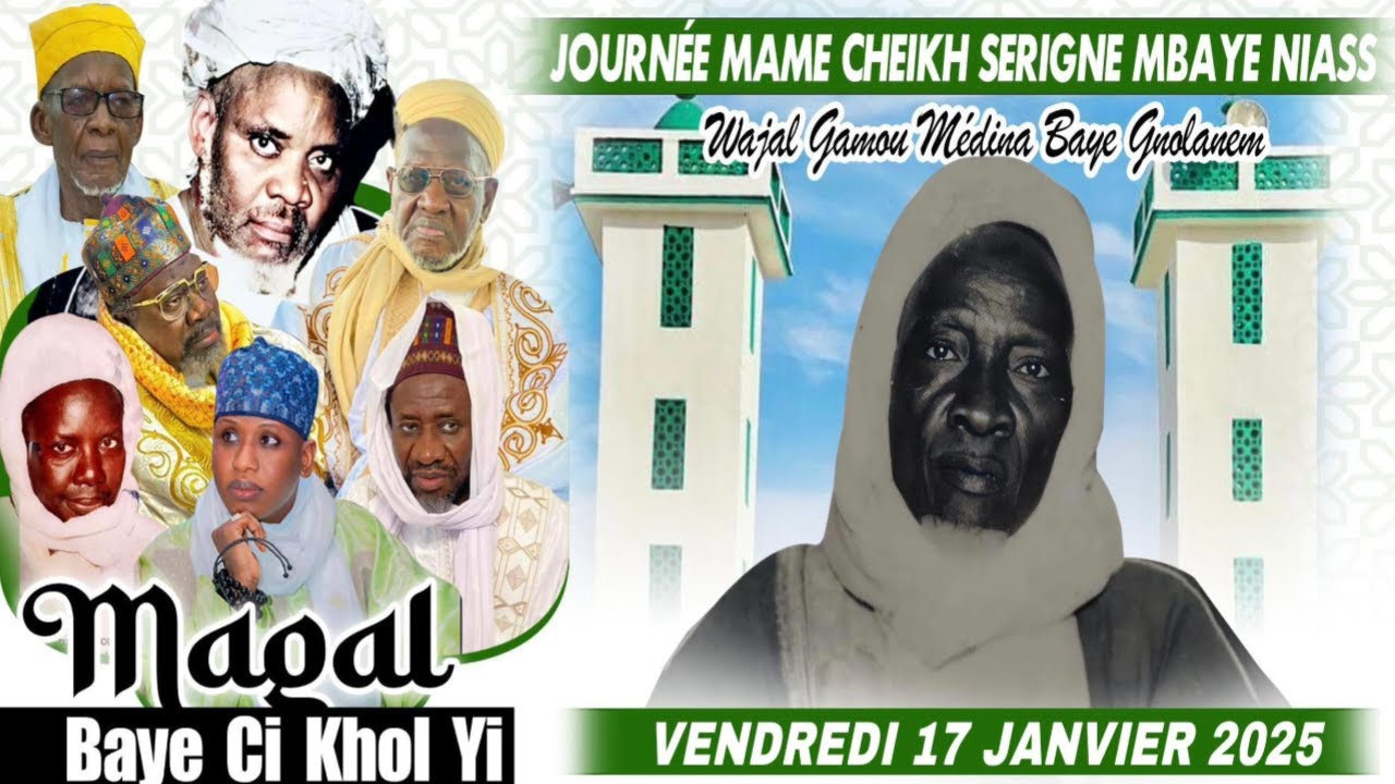 Direct Medina Baye Gnolanem Gamou Magal Baye Ci khôl yi / Journée Mame Serigne Mbaye Niass