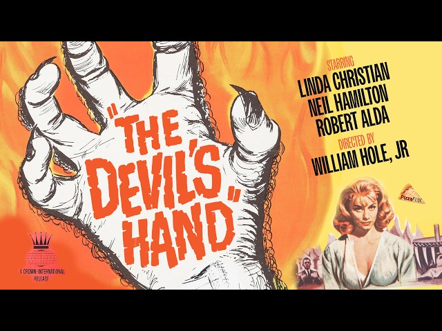 NEW HD RESTORATION🍕 The Devil's Hand (1961) Linda Christian, Robert Alda, SUPERNATURAL TERROR🍕
