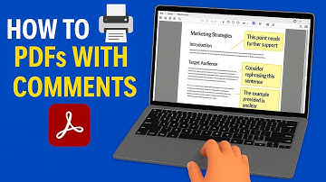 Print PDF With Comments Visible in Adobe Acrobat (Tutorial 2025)
