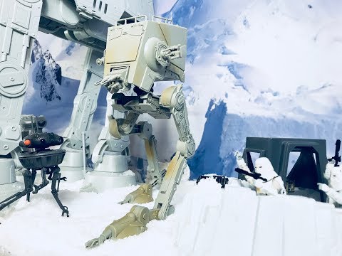 Star Wars The Black Series AT- ST Imperial Walker Scout Review