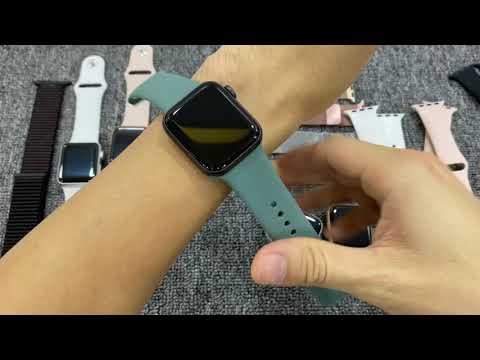 Apple Watch Màu Xanh - Dùng dây nào cho đồng hồ Apple watch ?