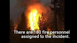 Wildfire near Hot Springs has burned 1,800+ acres