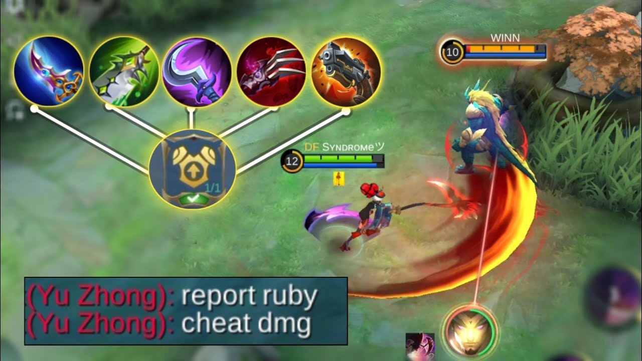 Detik-detik Sebelum Yuzhong Kena Mental Lihat Damage Ruby - Build ...